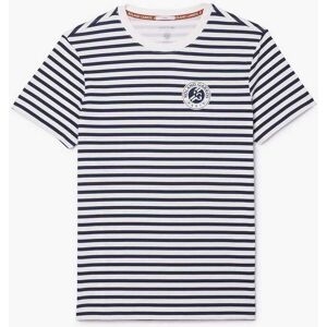 Lacoste Mens Sport Ultra Dry Roland-Garros Edition T-Shirt In White Cotton - Size Small
