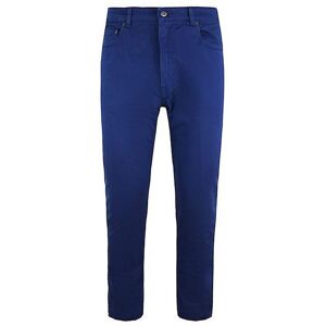Lacoste Slim Fit Classic Waist Mens Navy Trousers - Blue Cotton - Size 36w/34l