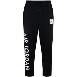 Nike Air Jordan Standard Fit Stretch Waist Black Mens Track Pants Dd0396 010 Cotton - Size Medium