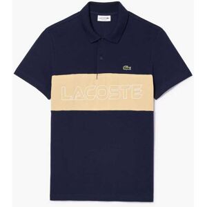 Lacoste Mens Regular-Fit Stretch Piqué Polo Shirt In Multi Colour - Multicolour Cotton - Size X-Small