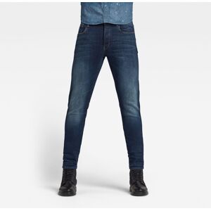 G Star Raw Mens G-Star Raw 3301 Slim Jeans - Navy Cotton - Size 26w/32l