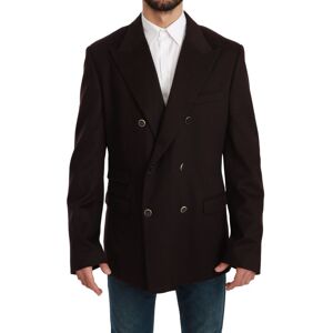 Dolce & Gabbana Mens Cashmere Coat Blazer - Bordo - Size It 56 (Men'S)