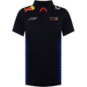 Castore Red Bull Racing F1 2024 Max Verstappen Team Mens Navy Polo Shirt - Size Small