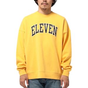 Levi'S Levis Mens Sweatshirt Oversized Pullover Jumper - Yellow Cotton - Size Large