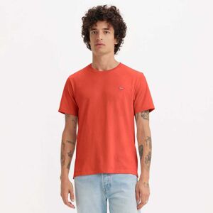 Levi'S Mens Levis Original Housemark T-Shirt In Red Cotton - Size Medium