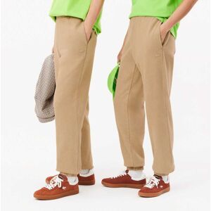 Lacoste Mens Regular Fit Cotton Sweatpants In Beige - Size Large
