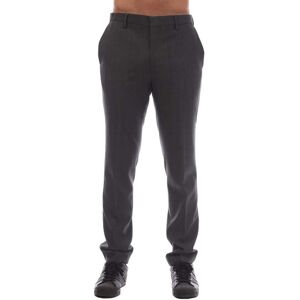 Hugo Mens Getlin212x Trousers In Grey Wool - Size 30w/32l