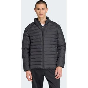 Adidas Originals Mens Padded Collar Jacket - Black Recycled Material - Size Large