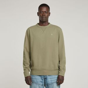 G Star Raw Mens G-Star Raw Nifous Sweater - Green Cotton - Size Medium