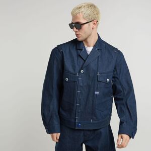 G Star Raw Mens G-Star Raw Origins Selvedge Jacket - Navy Cotton - Size X-Large