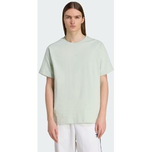 Adidas Originals Mens Premium Essentials Tee - Pale Green Cotton - Size Large