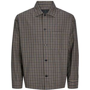 Jack & Jones Mens Polo Shirts Full Sleeve Button Down - Black - Size 2xl