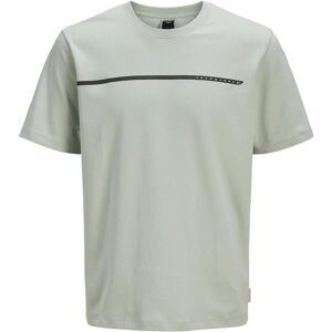 Jack & Jones Mens T-Shirt Casual Short Sleeve Crew Neck - Green - Size 2xl