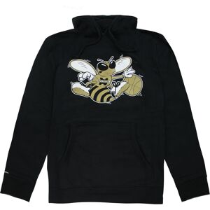 Mitchell & Ness Charlotte Hornets Gold Standard Mens Hoodie - Black Cotton - Size Medium Mitchell & Ness Charlotte Hornets Gold Standard Mens Hoodie - Black Cotton - Size Medium