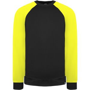 Dickies Two Tone Mens Black/yellow Sweater Cotton - Size X-Large Dickies Two Tone Mens Black/yellow Sweater Cotton - Size X-Large