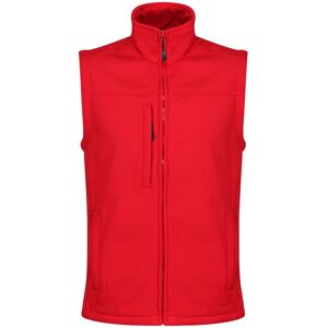 Regatta Mens Flux Softshell Bodywarmer / Sleeveless Jacket Water Repellent And Wind Resistant (Classic Red) - Size X-Large Regatta Mens Flux Softshell Bodywarmer / Sleeveless Jacket Water Repellent And Wind Resistant (Classic Red) - Size X-Large