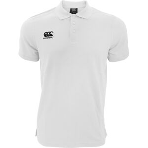 Canterbury Mens Waimak Short Sleeve Pique Polo Shirt (White) - Size Medium Canterbury Mens Waimak Short Sleeve Pique Polo Shirt (White) - Size Medium
