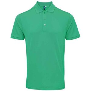Premier Mens Coolchecker Plus Piqu Polo Shirt (Kelly Green) - Size Medium Premier Mens Coolchecker Plus Piqu Polo Shirt (Kelly Green) - Size Medium