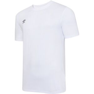 Umbro Mens Club Leisure T-Shirt (White/black) Cotton - Size Large Umbro Mens Club Leisure T-Shirt (White/black) Cotton - Size Large