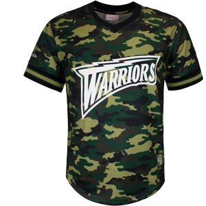 Mitchell & Ness Nba Golden State Warrior Camo Mesh Mens T-Shirt - Green - Size X-Large Mitchell & Ness Nba Golden State Warrior Camo Mesh Mens T-Shirt - Green - Size X-Large