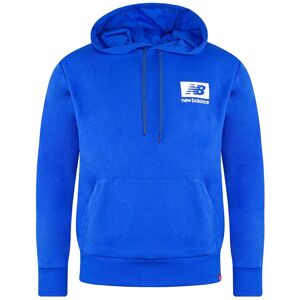 New Balance Mens Long Sleeve Laser Blue Pullover Men Essentials Id Hoodie Mt13516 Lsb Cotton - Size Large New Balance Mens Long Sleeve Laser Blue Pullover Men Essentials Id Hoodie Mt13516 Lsb Cotton - Size Large