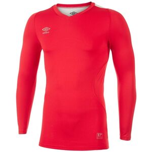 Umbro Mens Elite V Neck Base Layer Top (Vermillion) - Multicolour - Size Large Umbro Mens Elite V Neck Base Layer Top (Vermillion) - Multicolour - Size Large