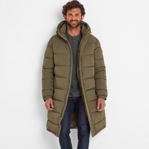 Tog24 Langrick Mens Long Padded Jacket Khaki - Size Large Tog24 Langrick Mens Long Padded Jacket Khaki - Size Large