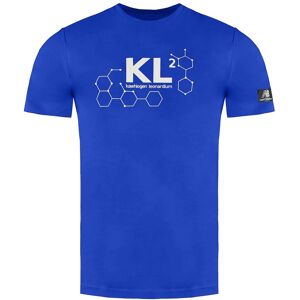 New Balance Kl2 Elements Short Sleeve Crew Neck Blue Mens T-Shirt Mt03616 Try Cotton - Size Small New Balance Kl2 Elements Short Sleeve Crew Neck Blue Mens T-Shirt Mt03616 Try Cotton - Size Small