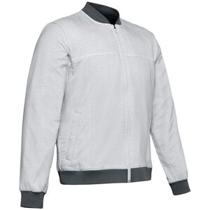 Under Armour Mens Coldgear Reactor Bomber Jacket Grey 1350940 014 Textile - Size Small Under Armour Mens Coldgear Reactor Bomber Jacket Grey 1350940 014 Textile - Size Small