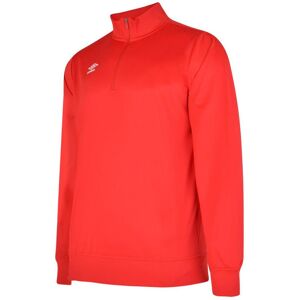 Umbro Mens Club Essential Half Zip Sweatshirt (Vermillion) - Multicolour - Size X-Large Umbro Mens Club Essential Half Zip Sweatshirt (Vermillion) - Multicolour - Size X-Large