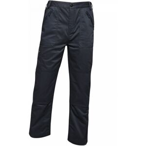 Regatta Mens Pro Action Waterproof Trousers - Regular (Navy) - Size 28 (Waist) Regatta Mens Pro Action Waterproof Trousers - Regular (Navy) - Size 28 (Waist)