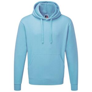 Russell Athletic Colour Mens Hooded Sweatshirt / Hoodie (Sky Blue) - Size Large Russell Athletic Colour Mens Hooded Sweatshirt / Hoodie (Sky Blue) - Size Large