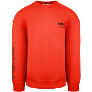 Puma X Mr Doodle Long Sleeve Crew Neck Red Mens Graphic Sweatshirt 598682 20 Cotton - Size Large Puma X Mr Doodle Long Sleeve Crew Neck Red Mens Graphic Sweatshirt 598682 20 Cotton - Size Large