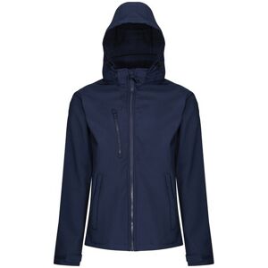 Regatta Mens Venturer Hooded Soft Shell Jacket (Navy/navy) - Size X-Large Regatta Mens Venturer Hooded Soft Shell Jacket (Navy/navy) - Size X-Large