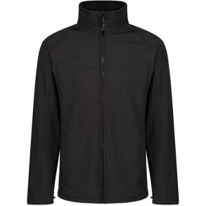 Regatta Uproar Mens Softshell Wind Resistant Fleece Jacket - Black - Size Small Regatta Uproar Mens Softshell Wind Resistant Fleece Jacket - Black - Size Small