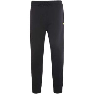 Lyle & Scott Mens Skinny Sweatpants In Black Cotton - Size Large Lyle & Scott Mens Skinny Sweatpants In Black Cotton - Size Large
