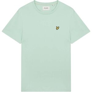 Lyle & Scott Mens Plain T-Shirt In Green Cotton - Size Medium Lyle & Scott Mens Plain T-Shirt In Green Cotton - Size Medium