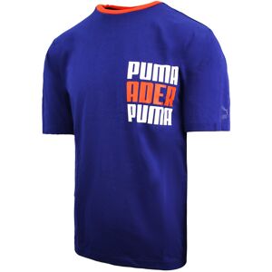 Puma X Ader Short Sleeve Tee Crew Neck Navy Mens T-Shirt 576950 79 - Blue Cotton - Size Small Puma X Ader Short Sleeve Tee Crew Neck Navy Mens T-Shirt 576950 79 - Blue Cotton - Size Small
