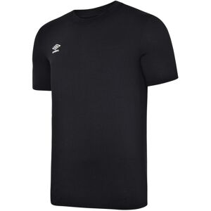 Umbro Mens Club Leisure T-Shirt (Black/white) Cotton - Size 2xl Umbro Mens Club Leisure T-Shirt (Black/white) Cotton - Size 2xl