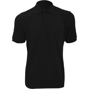 Russell Athletic Mens Ripple Collar & Cuff Short Sleeve Polo Shirt (Black) - Size 6xl Russell Athletic Mens Ripple Collar & Cuff Short Sleeve Polo Shirt (Black) - Size 6xl