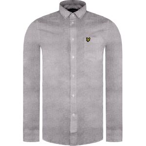 Lyle & Scott Long Sleeve Regular Fit Light Weight Mens Oxford Shirt Lw1302vtr Z835 - Brown Cotton - Size 2xl Lyle & Scott Long Sleeve Regular Fit Light Weight Mens Oxford Shirt Lw1302vtr Z835 - Brown Cotton - Size 2xl
