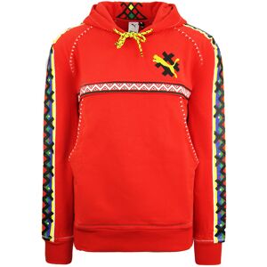 Puma X Jahnkoy Hoodie Red Mens Logo Printed Jumper Sweatshirt 596680 47 Cotton - Size Small Puma X Jahnkoy Hoodie Red Mens Logo Printed Jumper Sweatshirt 596680 47 Cotton - Size Small