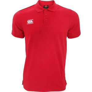 Canterbury Mens Waimak Short Sleeve Pique Polo Shirt (Red) - Size X-Large Canterbury Mens Waimak Short Sleeve Pique Polo Shirt (Red) - Size X-Large