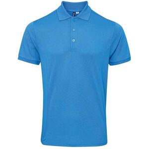 Premier Mens Coolchecker Plus Piqu Polo Shirt (Turquoise) - Size 4xl Premier Mens Coolchecker Plus Piqu Polo Shirt (Turquoise) - Size 4xl