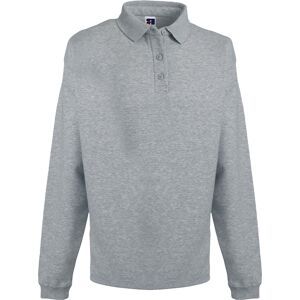 Russell Athletic Europe Mens Heavy Duty Collar Sweatshirt (Light Oxford) - Grey - Size 4xl Russell Athletic Europe Mens Heavy Duty Collar Sweatshirt (Light Oxford) - Grey - Size 4xl