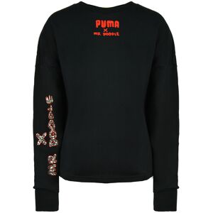 Puma X Mr Doodle Long Sleeve Crew Neck Black Mens Graphic Sweatshirt 598687 01 - Red Cotton - Size Small Puma X Mr Doodle Long Sleeve Crew Neck Black Mens Graphic Sweatshirt 598687 01 - Red Cotton - Size Small
