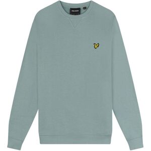 Lyle & Scott Mens Brand Logo Slate Blue Sweatshirt Cotton - Size Small Lyle & Scott Mens Brand Logo Slate Blue Sweatshirt Cotton - Size Small