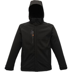 Regatta Mens X-Pro Repeller Softshell Jacket (Water Repellent) (Black) - Size Medium Regatta Mens X-Pro Repeller Softshell Jacket (Water Repellent) (Black) - Size Medium