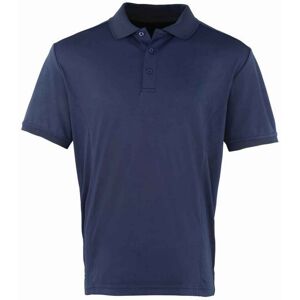 Premier Mens Coolchecker Pique Polo Shirt (Navy) - Size 4xl Premier Mens Coolchecker Pique Polo Shirt (Navy) - Size 4xl