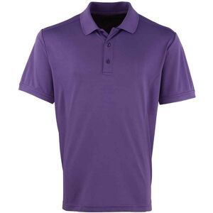 Premier Mens Coolchecker Pique Polo Shirt (Purple) - Size 4xl Premier Mens Coolchecker Pique Polo Shirt (Purple) - Size 4xl